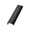 Uchwyt meblowy krawędziowy Edge Straight 600 Aluminiowy Czarny Matowy Szczotkowany