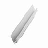 Uchwyt meblowy krawędziowy Wall 10 896 Aluminiowy Srebrny Szczotkowany