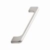 Uchwyt meblowy podłużny Doppia 128+160 Aluminiowy Srebrny