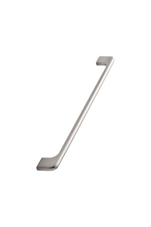 Uchwyt meblowy podłużny 256+288 Doppia Aluminiumowy Srebrny