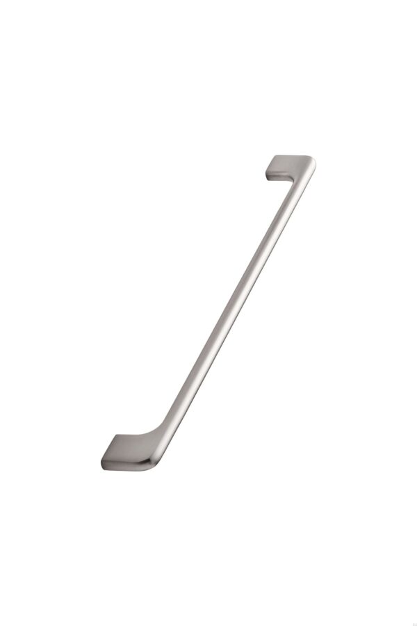 Uchwyt meblowy podłużny 256+288 Doppia Aluminiumowy Srebrny