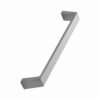 Uchwyt meblowy podłużny Seam 160 Aluminiowy Srebrny
