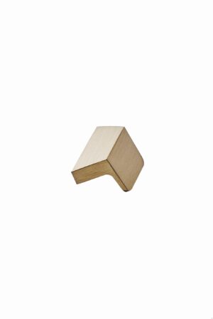 Uchwyt meblowy podłużny Envelope 32 Aluminiowy Złoty Szczotkowany