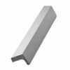 Uchwyt meblowy podłużny Envelope 160 Aluminiowy Srebrny