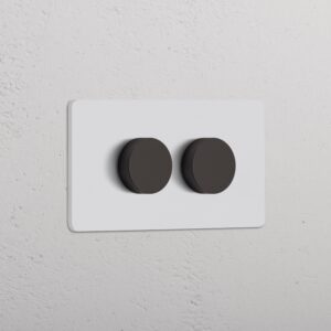 Grove 4-Module 2x Multiway Dimmer Switch – Paintable Bronze