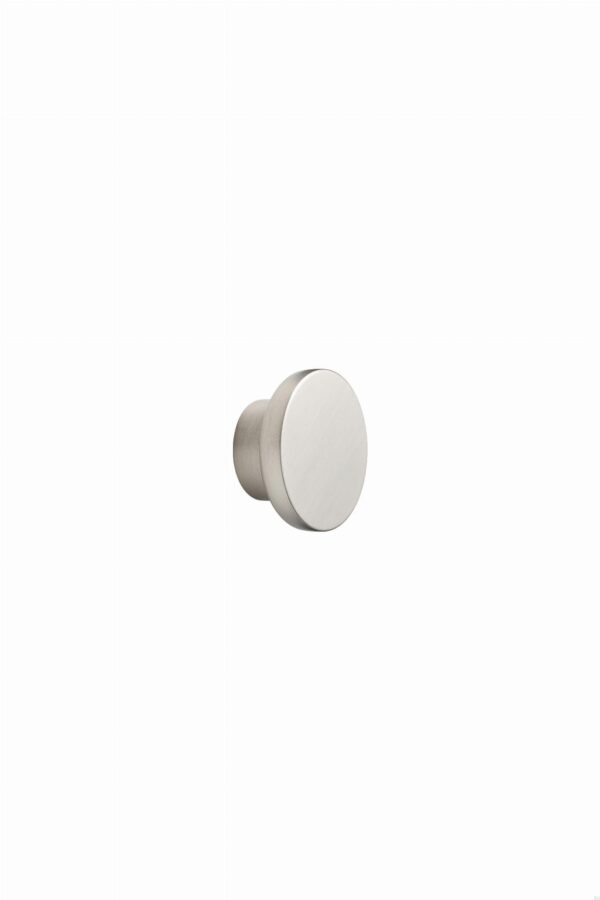 Gałka meblowa Circle 50 Metalowa Srebrna