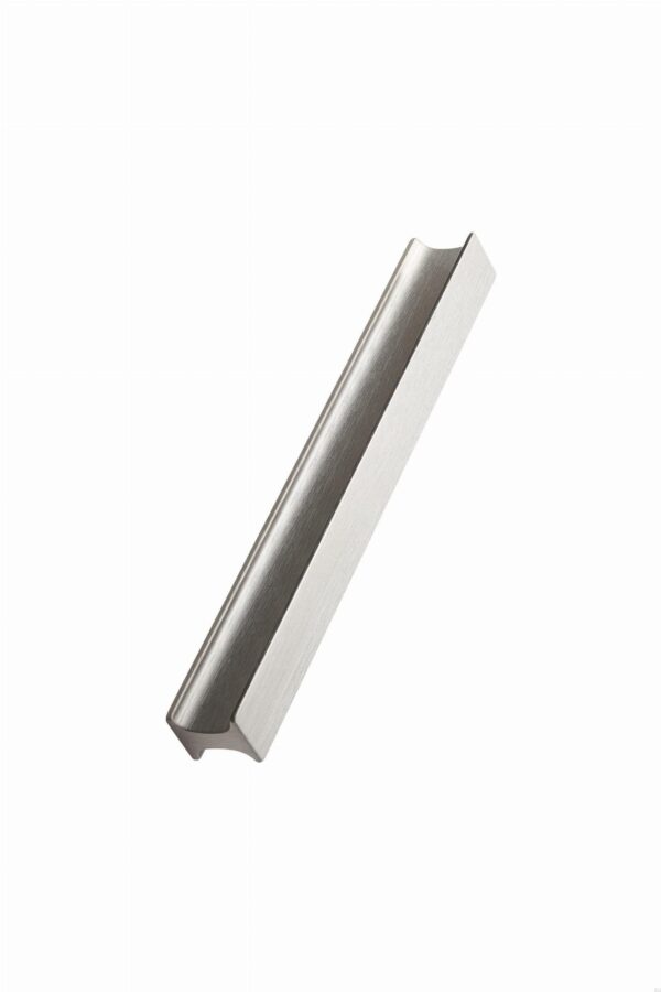 Uchwyt meblowy podłużny Track 160 Aluminiowy Srebrny