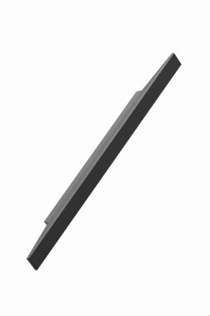 Uchwyt meblowy podłużny Facet 96 Aluminiowy Czarny Matowy