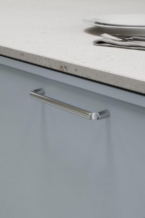Uchwyt meblowy podłużny Break 160 Metalowy Srebrny Chromowany