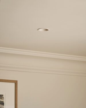 Buxton ognioodporna stała oprawa oświetleniowa typu downlight 35 mm – Do malowania