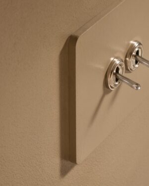 Grove 4-Module 4x Toggle Switch – Paintable Polished Nickel