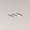 Wkręty do drewna z łbem płaskim i łbem stożkowym M5 x 60 mm – Nikiel