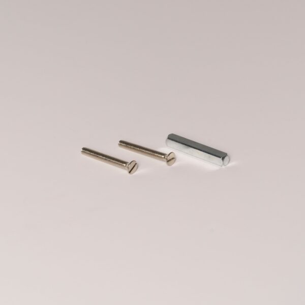 Wkręty do drewna z łbem płaskim i łbem stożkowym M5 x 60 mm – Nikiel