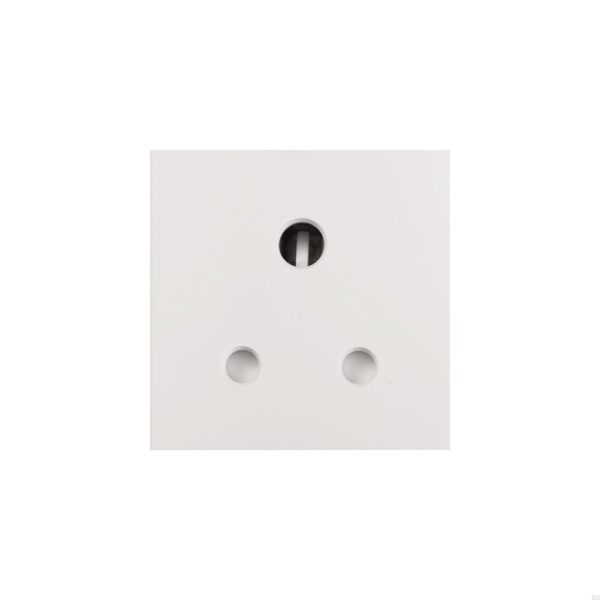 Moduł 5 Amp UK angielska wtyczka do Euro Plate – Biały (UK)