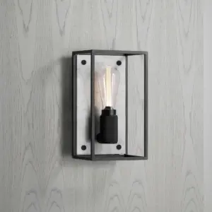 Lampa ścienna Caged Cross M – Biały