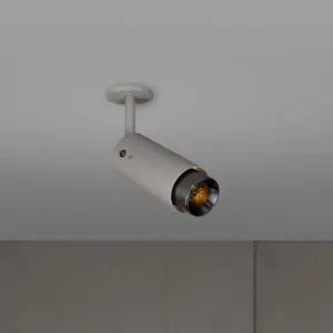 Lampa regulowana punktowa Exhaust Linear Szara z em – Szary