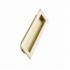 Uchwyt meblowy wpuszczany Inn 160 Metalowy Złoty Szczotkowany