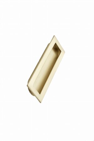Uchwyt meblowy wpuszczany Inn 160 Metalowy Złoty Szczotkowany