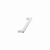 Uchwyt meblowy podłużny Flat 128 Metalowy Srebrny Chromowany