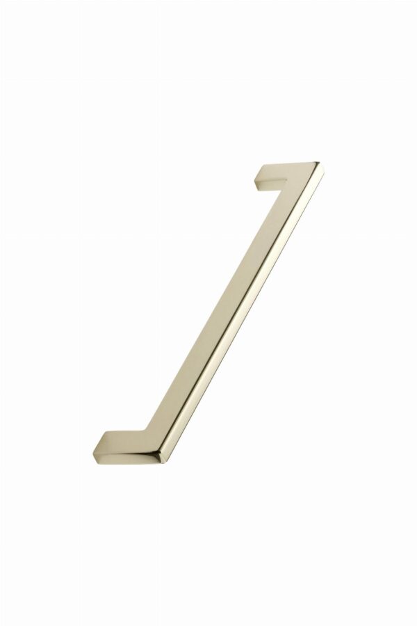 Uchwyt meblowy podłużny Flat 448 Metalowy Złoty Polerowany