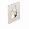 Uchwyt meblowy wpuszczany Flush 32 Metalowy Srebrny