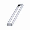 Uchwyt meblowy podłużny Cubico 192 Metalowy Srebrny Chromowany