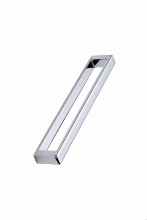 Uchwyt meblowy podłużny Cubico 192 Metalowy Srebrny Chromowany