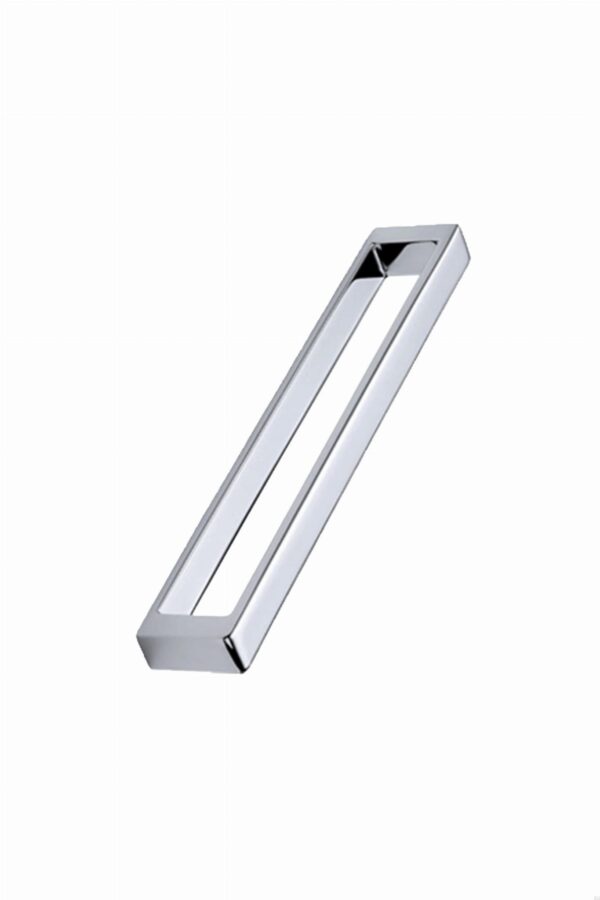Uchwyt meblowy podłużny Cubico 192 Metalowy Srebrny Chromowany