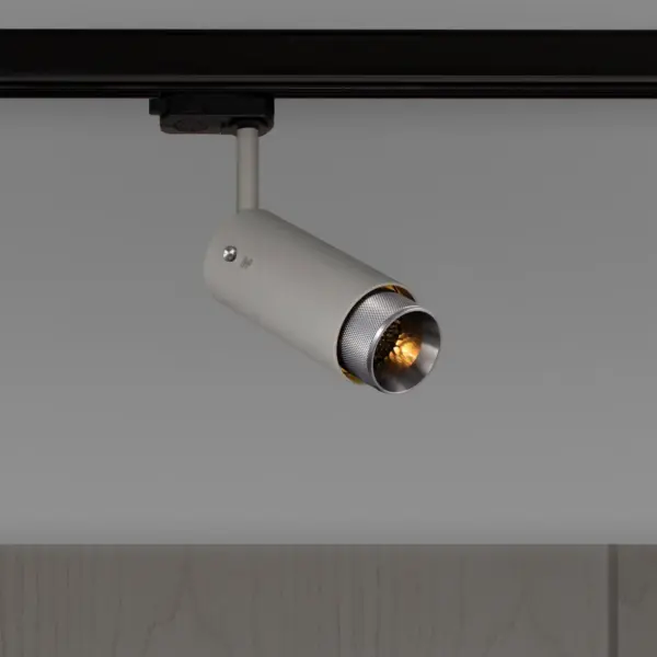 Lampa szynowa punktowa Exhaust Cross Szara ze m – Szary
