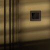 Kew Włącznik hotelowy w pojedynczej ramce – Brąz, Czarny