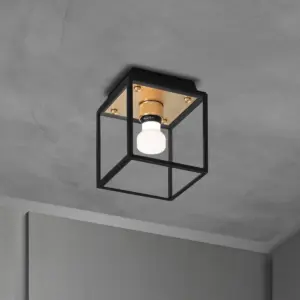 Lampa sufitowa Caged Wet S – Złoty