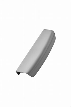 Uchwyt meblowy krawędziowy Wow 160 Metalowy Srebrny Szczotkowany