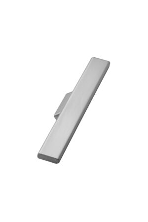 Uchwyt meblowy podłużny Hammer 32 Metalowy Srebrny