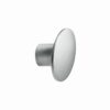 Gałka meblowa Dome W/O-Ring 49,8 Metalowa Srebrna