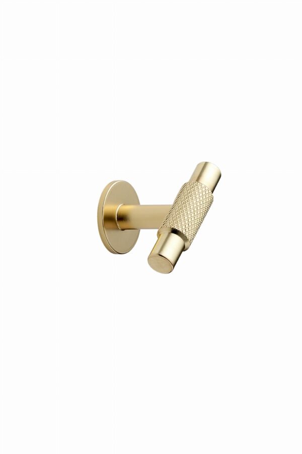 Gałka meblowa T-Bar Manor T 54 Metalowa Złota