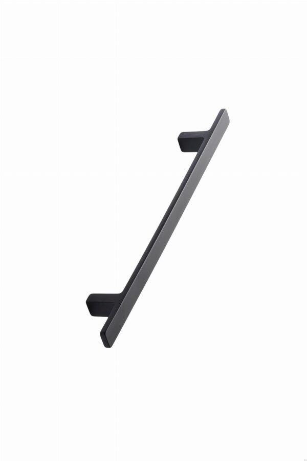 Uchwyt meblowy podłużny Transit 160 Metalowy Czarny Matowy