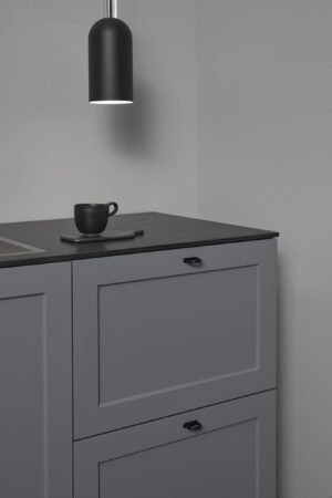 Gałka meblowa D-Lite 32 Metalowa Czarna Matowa