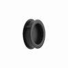 Uchwyt meblowy wpuszczany Tub Round 52,5 Metalowy Czarny Matowy