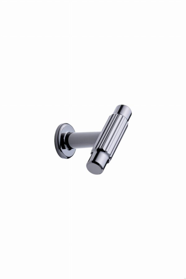 Gałka meblowa T-Bar Villa T 50 Metalowa Czarna Niklowana
