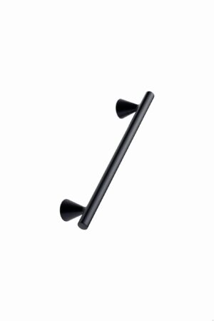 Uchwyt meblowy podłużny Delta 160 Metalowy Czarny Matowy
