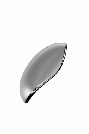 Uchwyt meblowy podłużny Luna 64 Metalowy Srebrny Niklowany