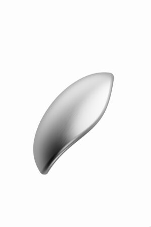 Uchwyt meblowy podłużny Luna 64 Metalowy Srebrny