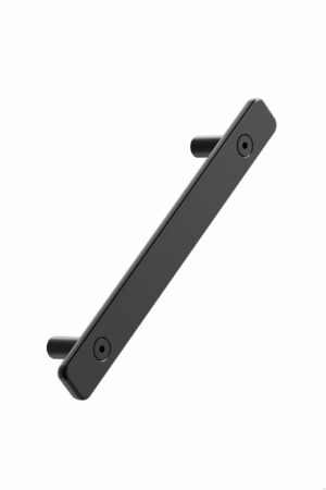 Uchwyt meblowy podłużny Tool 128 Metalowy Czarny Matowy