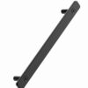 Uchwyt meblowy podłużny Tool 192 Metalowy Czarny Matowy