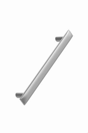 Uchwyt meblowy podłużny Flow 160 Metalowy Srebrny