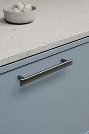 Uchwyt meblowy podłużny Flow 160 Metalowy Gun-Metal