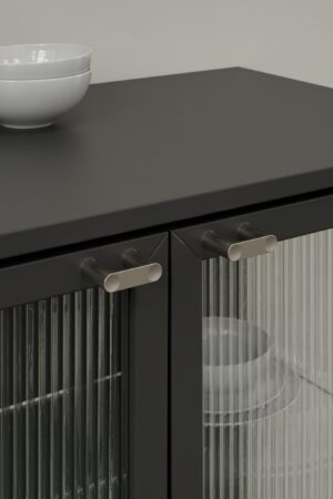 Gałka meblowa Punto 32 Metalowa Niklowana Matowa