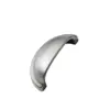 Uchwyt meblowy muszlowy Baron 64 Metalowy Srebrny