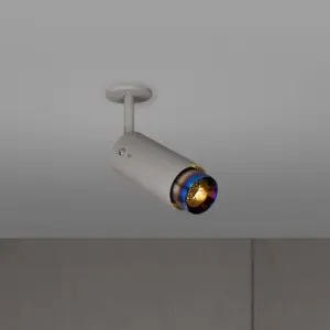 Lampa regulowana punktowa Exhaust Linear Szara z Paloną ą – Niebieski