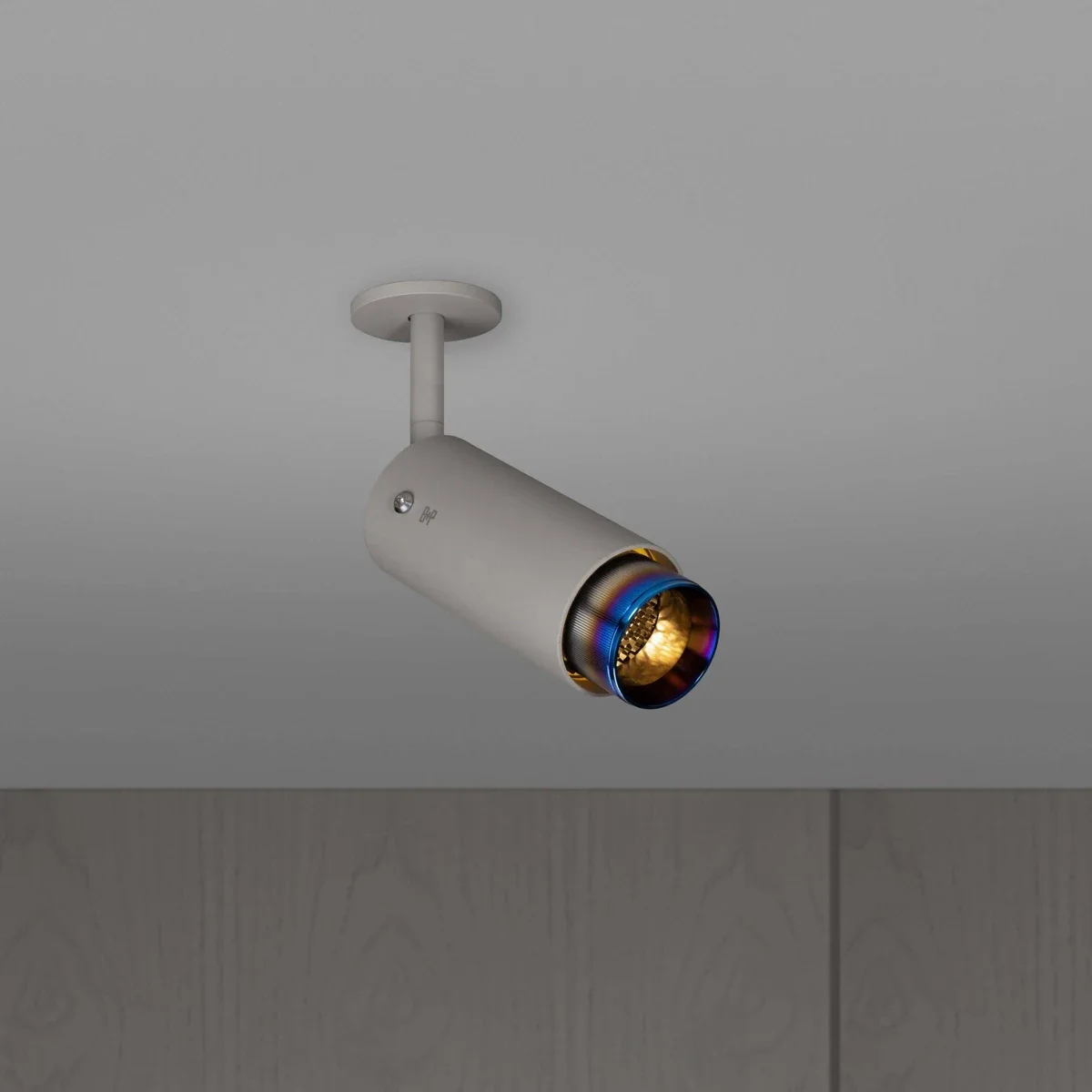 Lampa regulowana punktowa Exhaust Linear Szara z Paloną ą – Niebieski